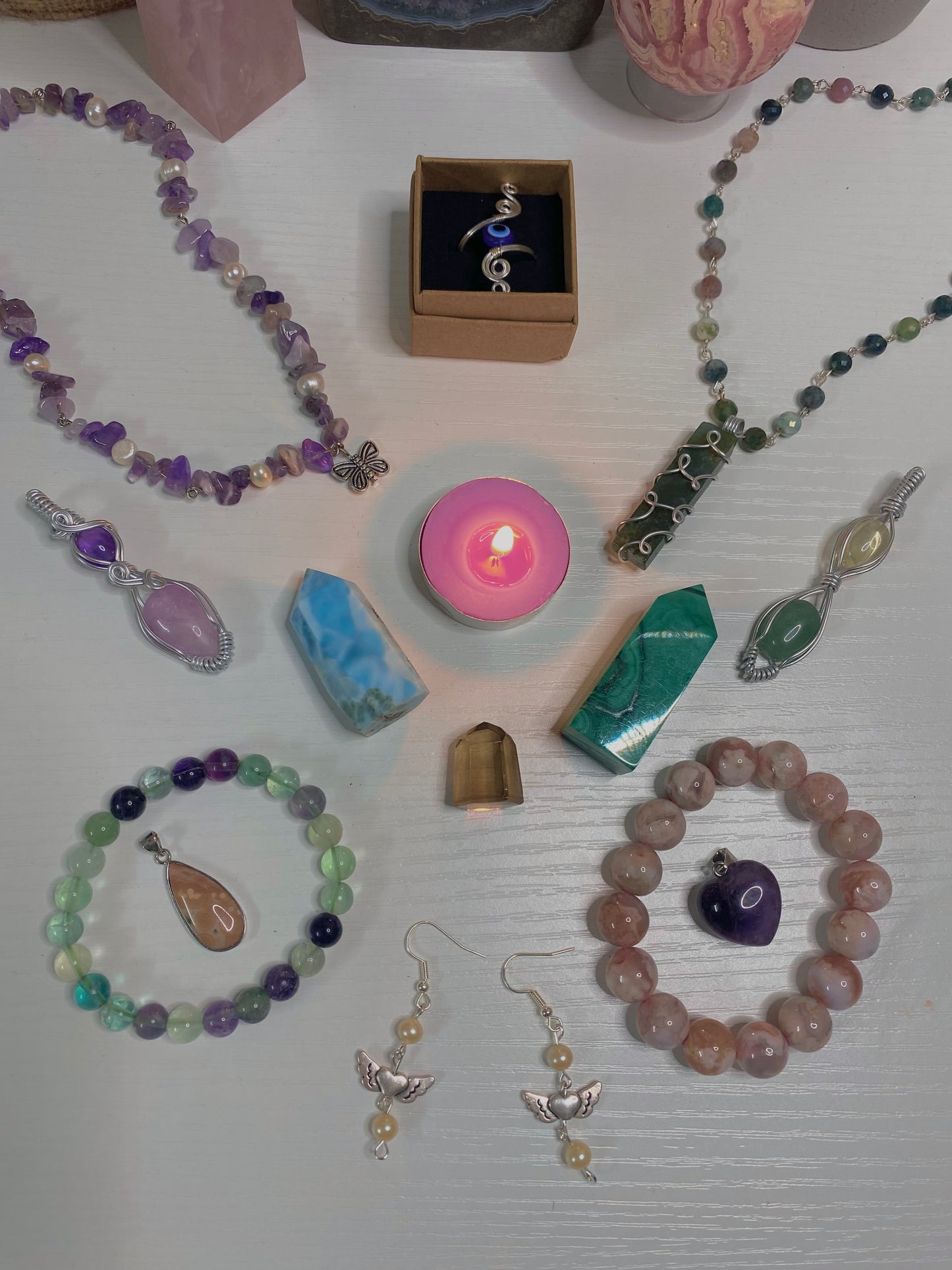 Crystal jewelry mystery box